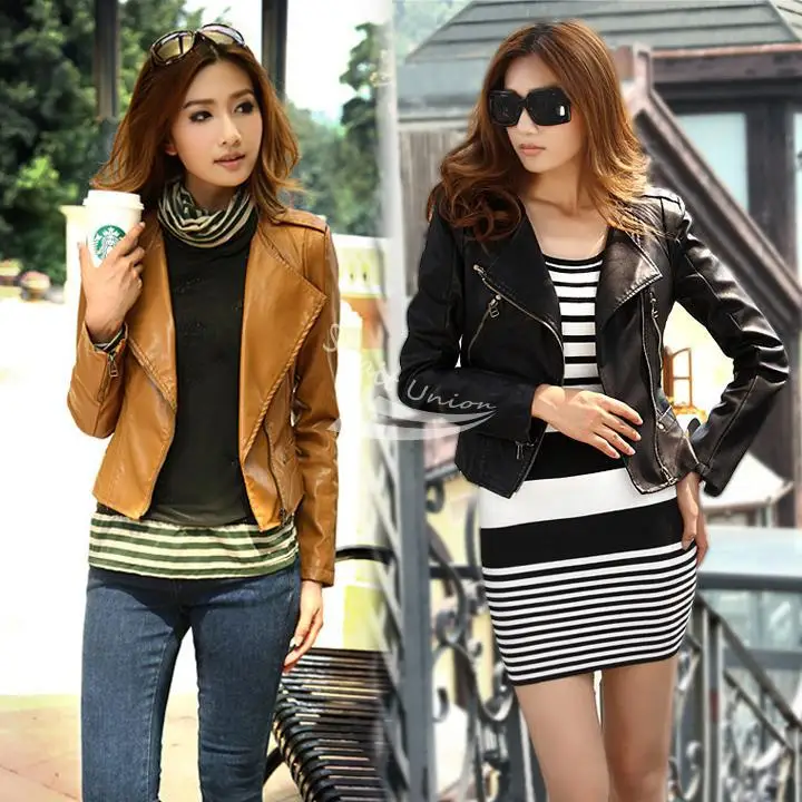 leather jacket for girl online