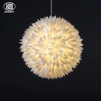 

Nordic Bouquet LED Chandelier White PVC Modern European Simple Creative Dining Room Living Room Cafe Bar Chandelier