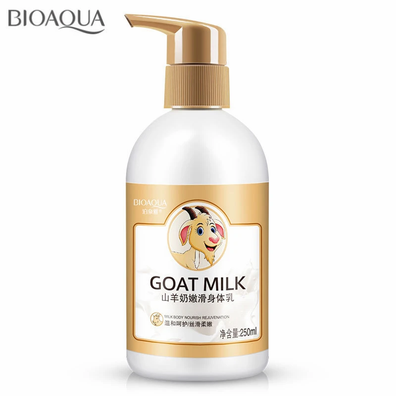 Goat Milk Moisturizing Body Lotion Skin Whitening Body Cream Skin Care