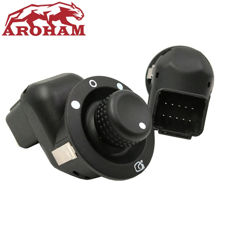 

Aroham 8200676533 Mirror Control Switch for Renault Laguna II Megane 2 Scenic 2 8200109014 109014