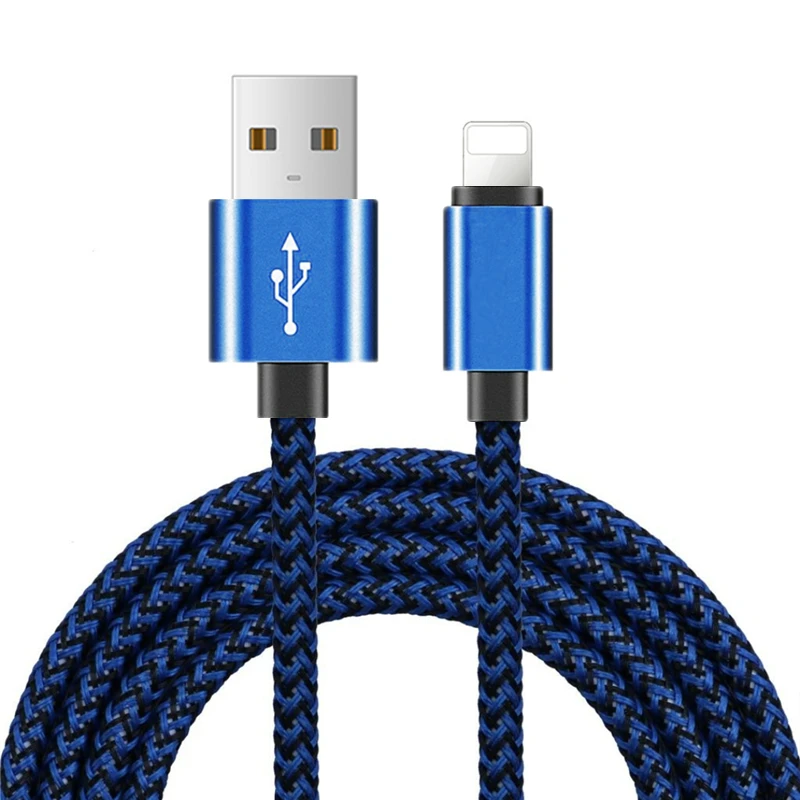 1 m 2 m 3 m USB كابل بيانات ل فون 5 5 S X XS ماكس XR سريع شحن USB كابل الشاحن ل فون 6 6 S 7 8 زائد الهاتف المحمول الكابلات