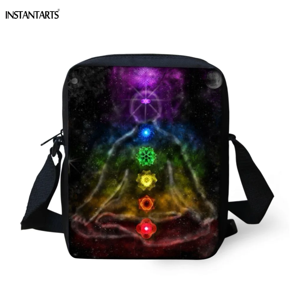 

INSTANTARTS Fashion Woman Mini Tote Bags Indian Chakra Pattern Female Handbags Brand Design Female Crossbody Bags Shoulder Bag