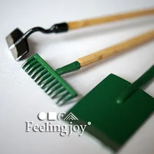 Мини кукольный домик мини-сцена реквизит для еды сад Лопата мотыги набор мотыги