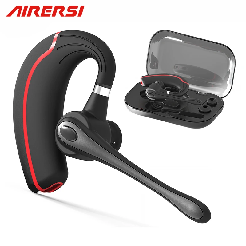 Cena Najnowszy B1 biznesowe słuchawki z Bluetooth stereo zestaw głośnomówiący z redukcją szumów zestaw słuchawkowy Bluetooth słuchawki bezprzewodowe z pudełko do przechowywania