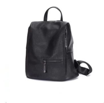 

New fashion women backpack high quality Genuine Leather crossbody shoulder bag female multifunctional bag