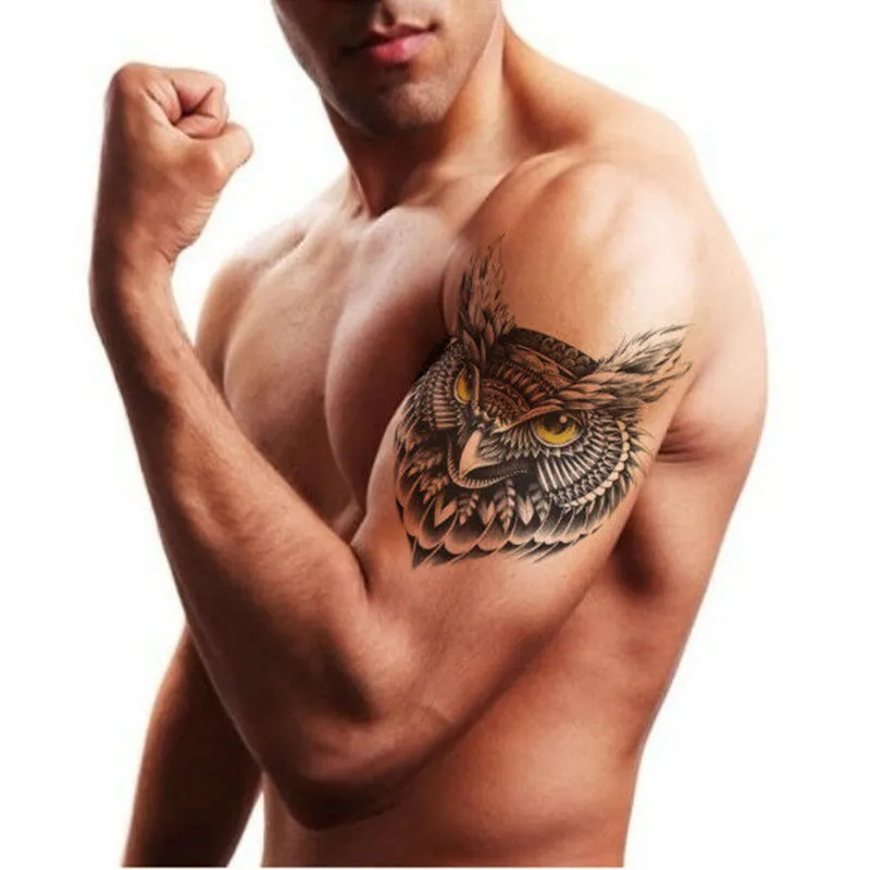 Трайбл Инь Ян временная татуировка, маори, черный, мужской, женский, наклейка Татуировка рука - Цвет: HB655