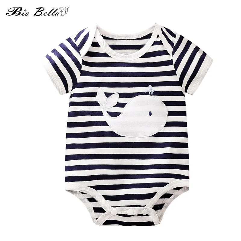 

Newborn Infant 2019 Summer Bodysuit Infantil Boy Girls Clothes Outfits Lovely Casual Whale Outfits Costume Kids Baby Costumes