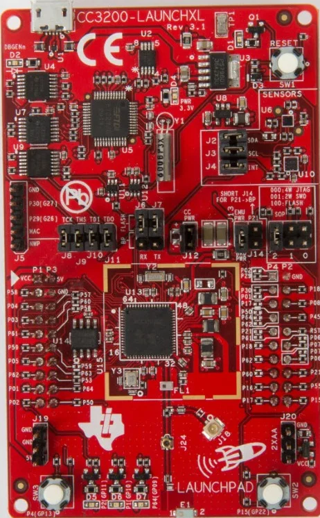 

CC3200-LAUNCHXL SimpleLink Wi-Fi Development Board LaunchPad