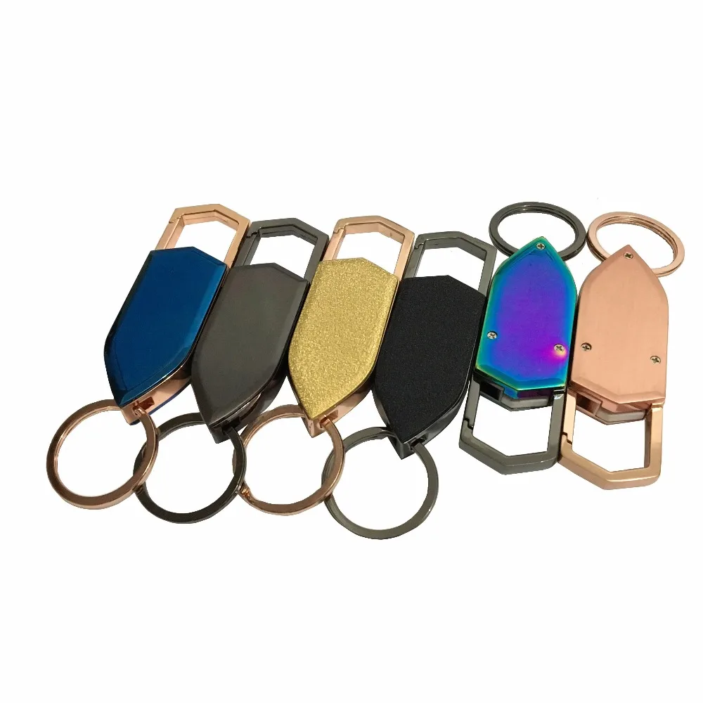 

Key Chain Lighter Integrated Windproof Flameless Electric Cigarette Lighter and Key Ring USB Rechargeable Charging Cable lighte