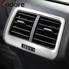 Для Volkswagen VW Golf 7 VII 7 MK7 2013-2016 2017 2018 ABS хром автомобиль вентиляционное отверстие крышки на украшения интерьера аксессуары