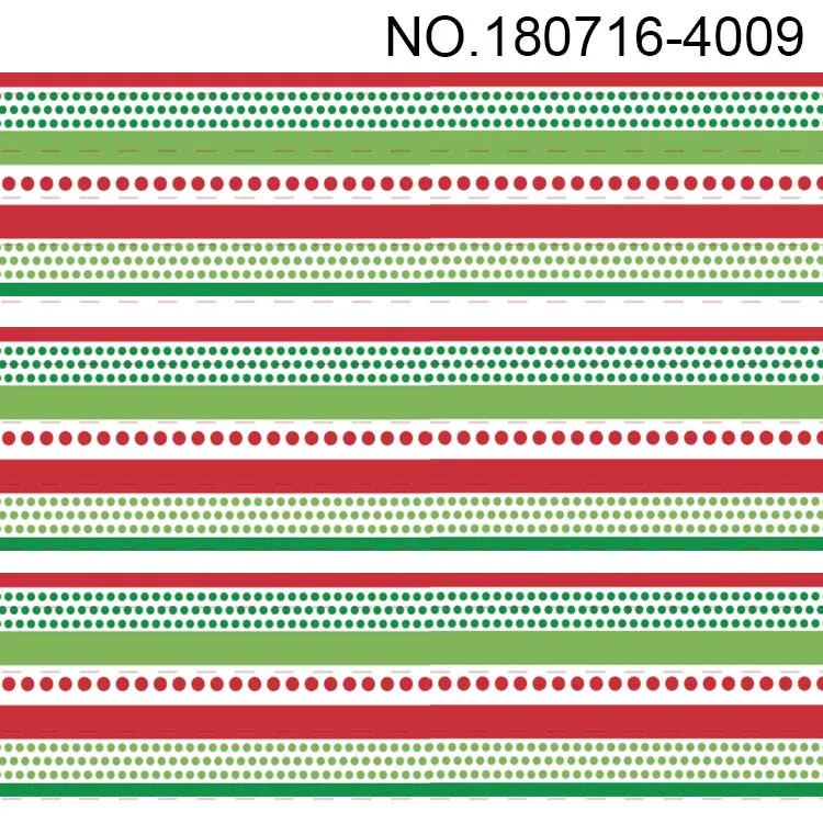 10 метров-разных размеров-Рождество ленты-Рождественская елка/Санта Клаус/снег/Снеговик/олень, зеленый полушерстяной лентой/атласной лентой - Цвет: 180716-4009