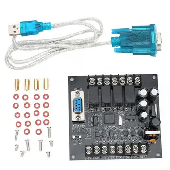 

DC 24V PLC Industrial Control Board FX1N-10MR Programmable Relay Delay Board Module