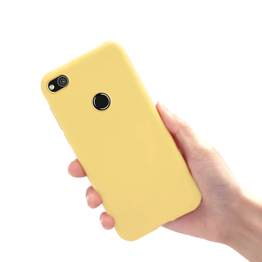 Цветной чехол для Huawei P8 P9 Lite 2017 Honor 8 бампер телефона мягкий из ТПУ чехлы |