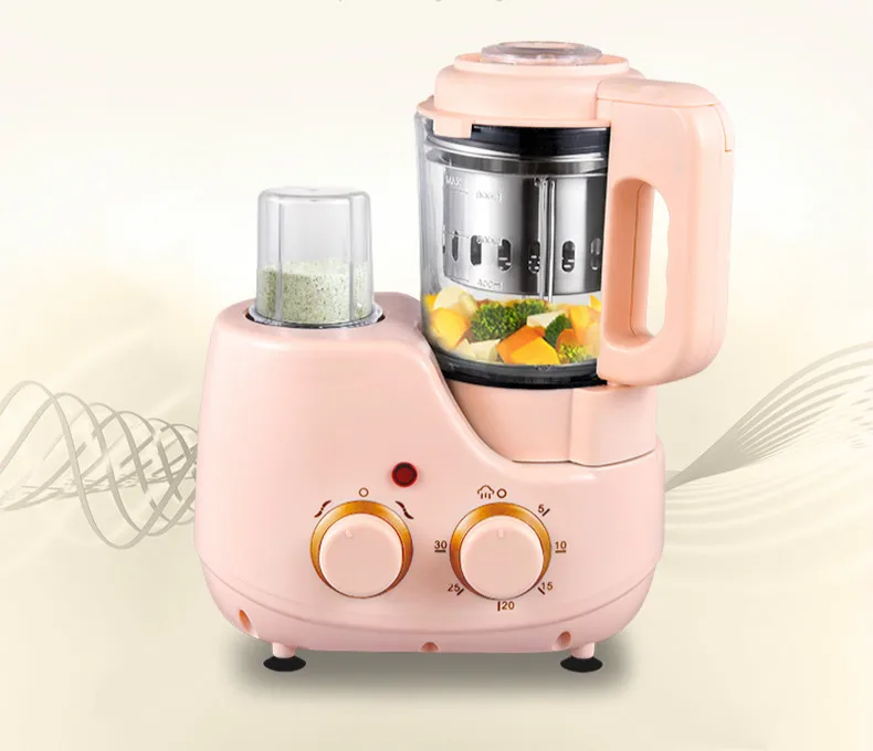 Food Mixers The feeding machine is steamed and stirred, the baby's baby food grinder fully