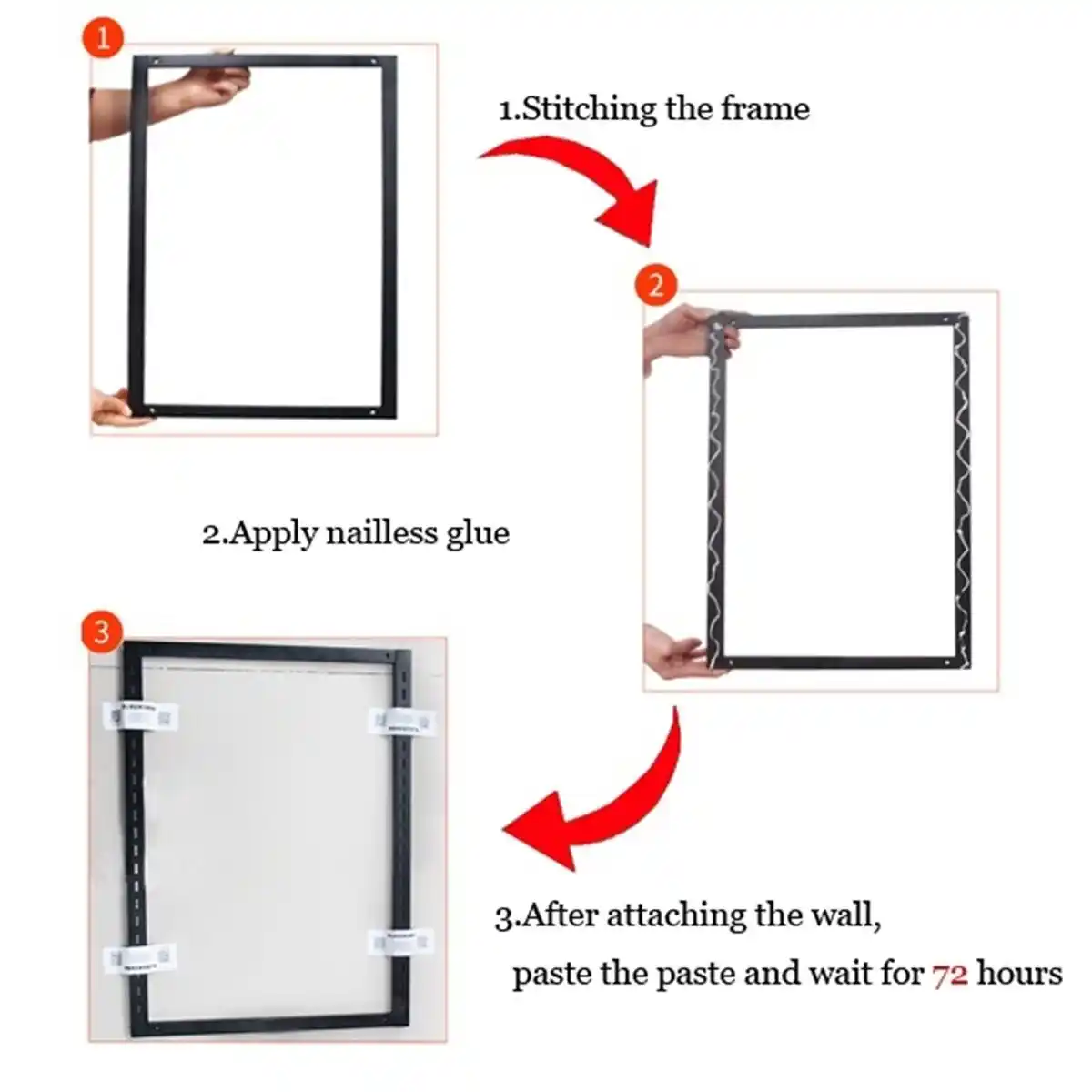 24 Wall Mounted Kitchen Plate Rack Stainless Steel Background