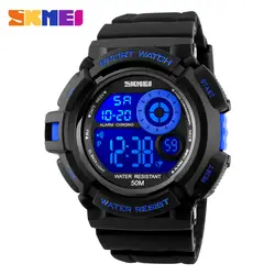 SKMEI бренд Мужские часы цифровые светодиодные милитари спортивные часы для мужчин модные S-Shock электроники наручные часы горячие часы