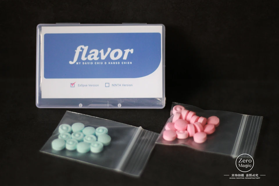 

Free shipping Flavor by David Chiu & Hanson Chien,Magic tricks magic props mentalism magic close up street magic,gimmicks