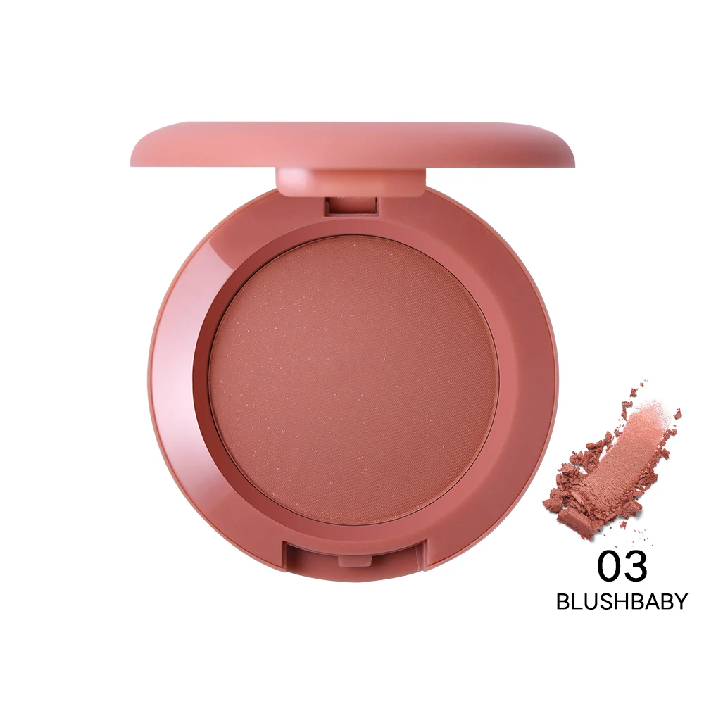 6 цветов Miss Rose Blush Glow Kit пудра Румяна Палитра Макияж контур палитра для макияжа Косметика для лица - Цвет: 03