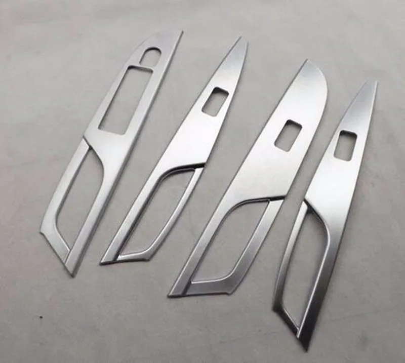 

Interior Door Handle Armrest Cover ABS Chrome Decoration for Suzuki SX4 S cross 2013 2014 Car Styling Sticker Accessories 4pcs