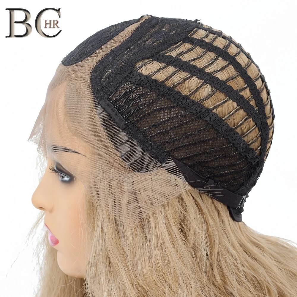 BCHR длинный кудрявый синтетический парик 13*4 Для Женщин термостойкий парик из волокна