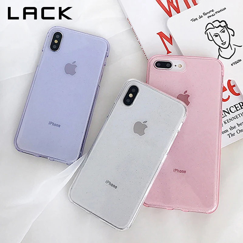 Блестящий чехол LACK для телефона iphone XS Max 6 6S 7 8 Plus XR задняя крышка ультратонкие