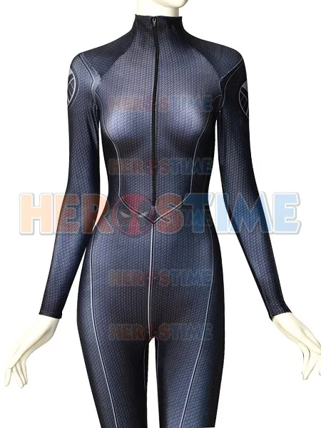 

High Quality Black Widow Costume The Avengers Infinity War 3D Print Girls Superhero Costume Spandex Zentai Cosplay Suit