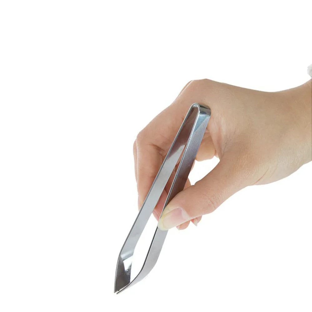 Stainless Steel Fish Bone Tweezers Remover Pincer Puller Tongs Pick-Up Seafood Tool Crafts High Quality (5)