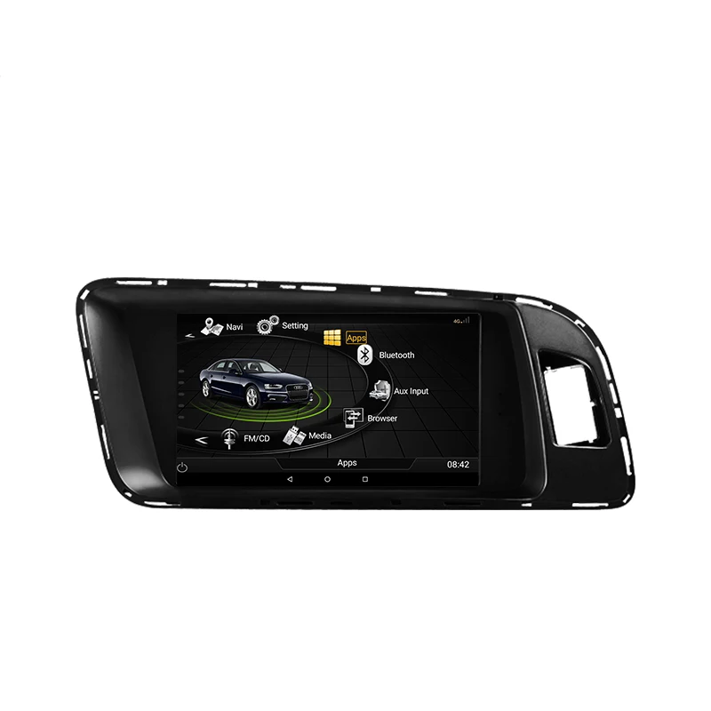 

OZGQ 3G MMI Android Touch Screen Octa Core Car Multimedia Player Autoradio For Audi 2010-2016 Q5 WiFi Bluetooth GPS Navigation