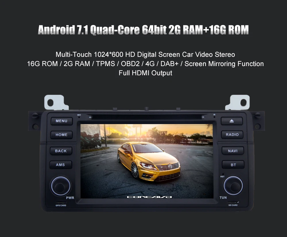 Clearance Android 8.1 Car DVD Player For BMW E46 M3 318i 320i Car 2 Din radio GPS Navi Multimedia player 2Gb Ram+16Gb Rom Video HDMI 0 Clearance Android 8.1 Car DVD Player For BMW E46 M3 318i 320i Car 2 Din radio GPS Navi Multimedia player 2Gb Ram+16Gb Rom Video HDMI 0