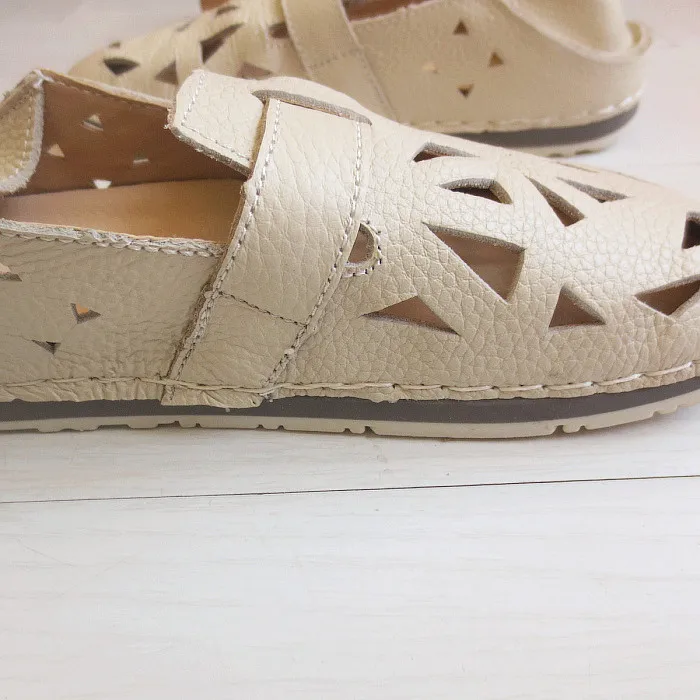 Careaymade-2017 Spring/Summer genuine leather flat shoes,Round hollow women's shoes,Soft sole art retro handmade shoes,3 colors Careaymade-2017 Spring/Summer genuine leather flat shoes,Round hollow women's shoes,Soft sole art retro handmade shoes,3 colors