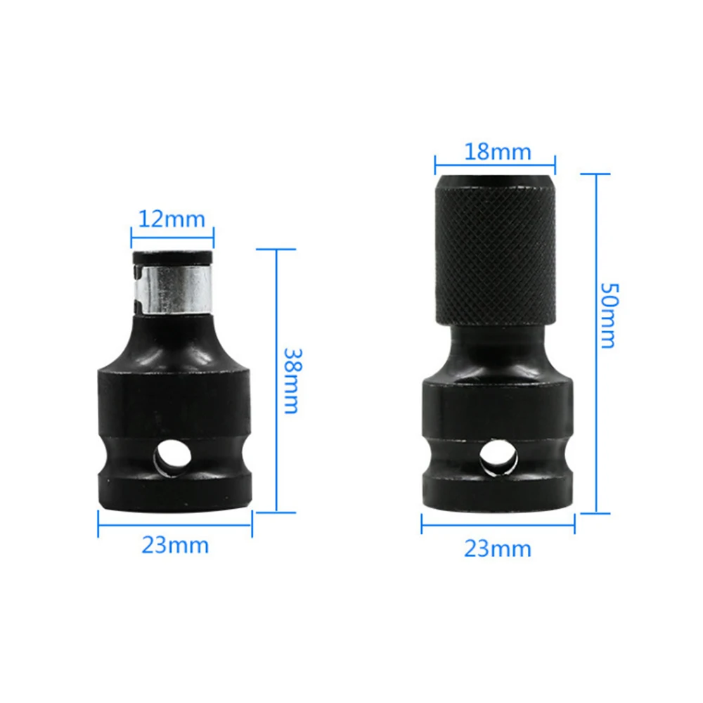 1/2 Квадратный привод на 1/4 шестигранный хвостовик адаптер Быстросъемный патрон-преобразователь для ударного трещотки гаечный ключ отвертка Биты инструменты