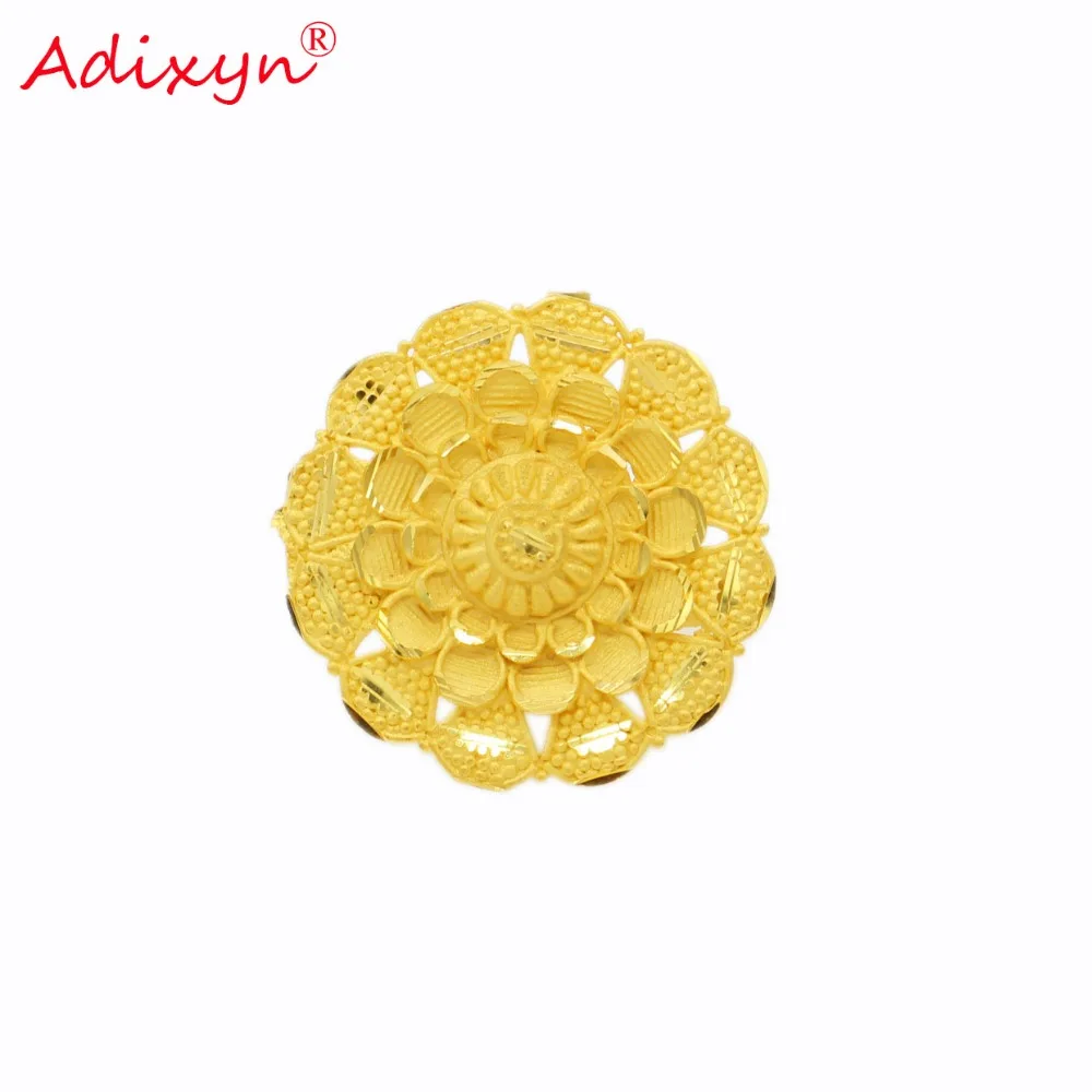 Adixyn India Gold Color Trendy Jewelry Light Weight Stud Earrings For Women/Girls Party/Birthday Gifts N022011