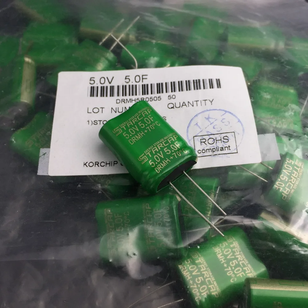 

DRMH5R0505 5.0V5.0F Energy storage memory 5V 5.0F 1PCS
