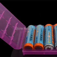 200 шт/партия Чехол держатель коробка для хранения аккумуляторная батарея аа AAA