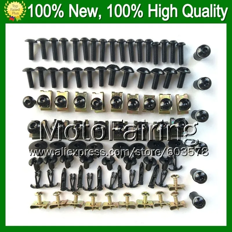 

Fairing bolts full screw kit For KAWASAKI NINJA ZZR-1100 93-01 ZZR 1100 ZZR1100 93 94 95 96 97 98 99 00 01 1F06 Nuts bolt screws