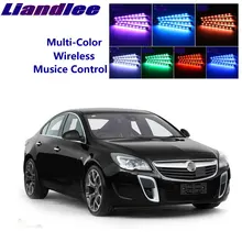 LiandLee автомобиль светящийся внутренний пол декоративные атмосферные сиденья акцент окружающий неоновый свет для Holden Insignia