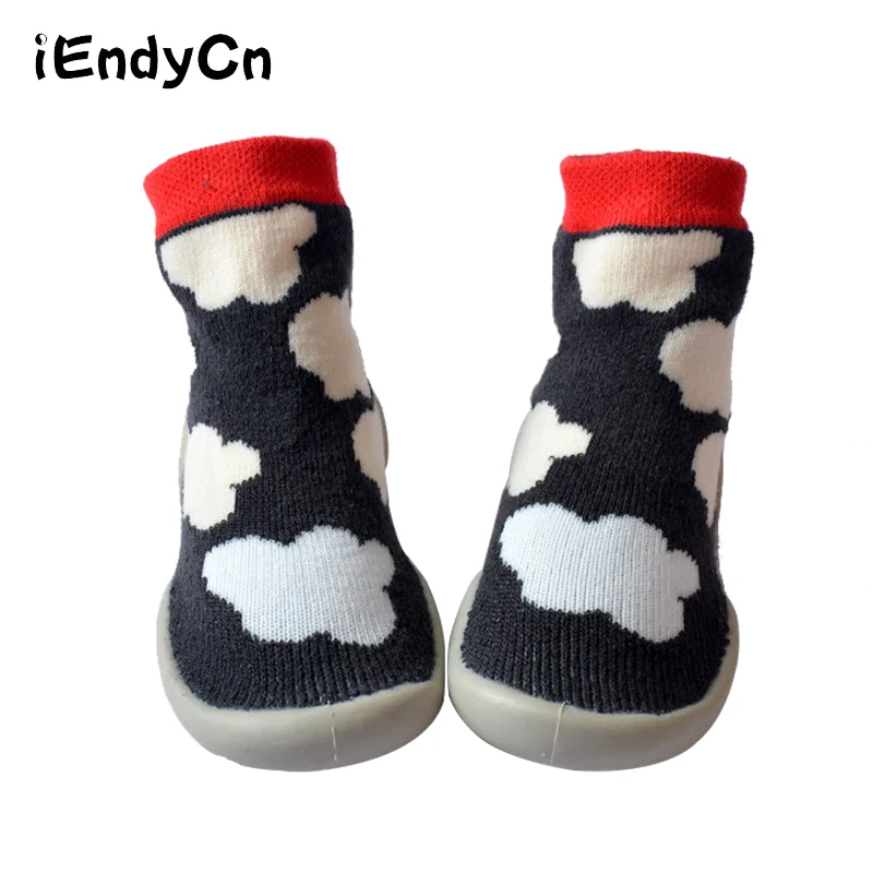 KiDaDndy 3 Pairs/Lot baby socks for newborns anti slip socks rubber