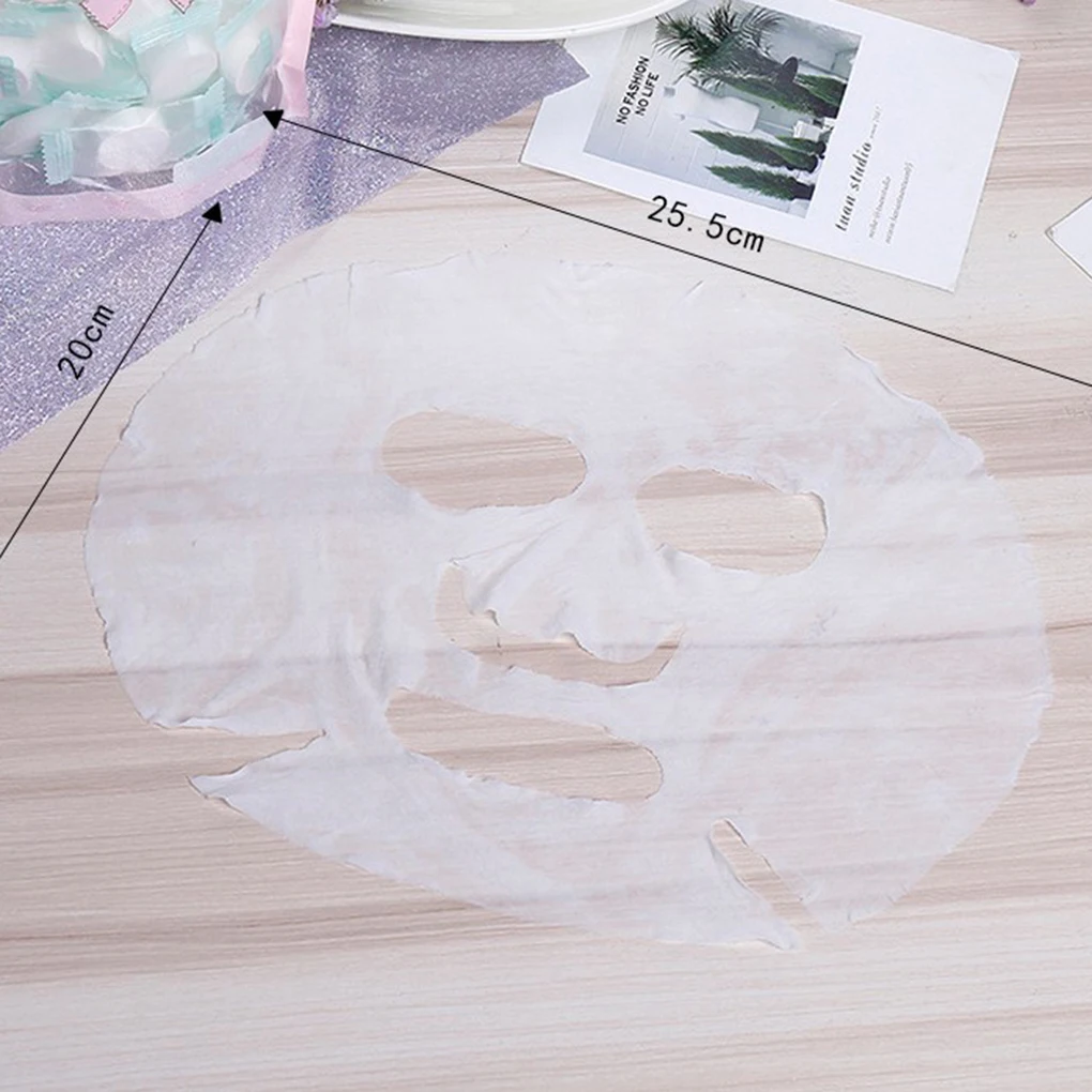 NianLenss30PCS Set Facial Cotton Compressed Masque Disposable Wrapped Masks Sheets Tablets for DIY Skin Care 5