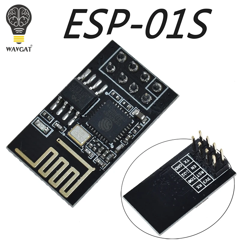 ESP8266 ESP-12F серийный WI-FI Моул ESP-01 ESP-07 ESP-12S ESP-12EF W600 серийный WI-FI беспроводной модуль ESP32 беспроводной приемопередатчик - Цвет: ESP-01S