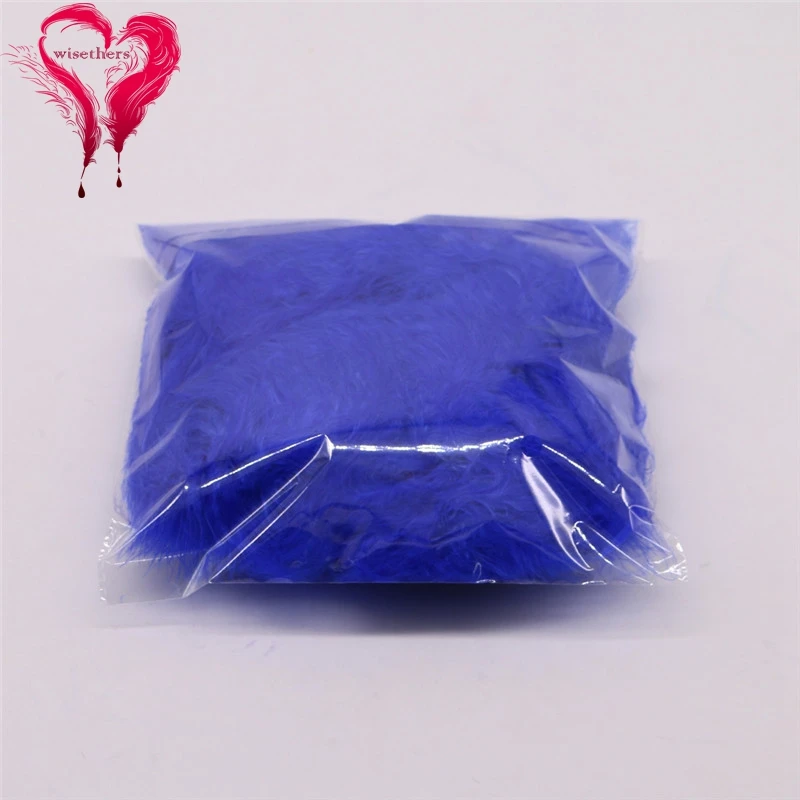 blue marabou feather boa 4