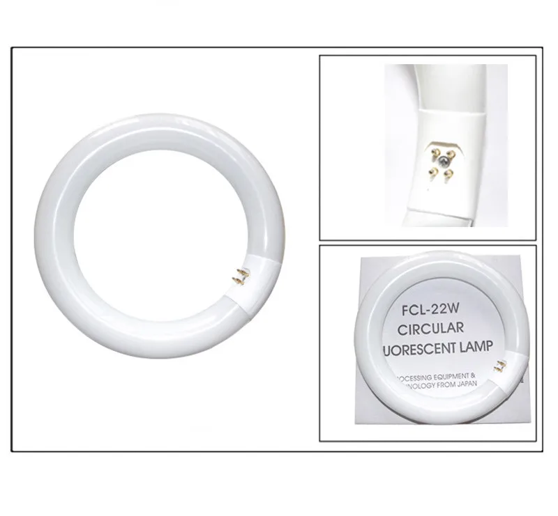 

22W White Light Energy-saving Light Bulbs Circular Lamp for Magnifier Microscope with Diameter 200mm