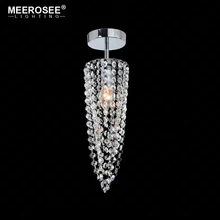 Small Crystal Chandeliers Aisle Hallway Mini Crystal Light Lamp for Ceiling Corridor Cristal Lustres Light Chandeliers