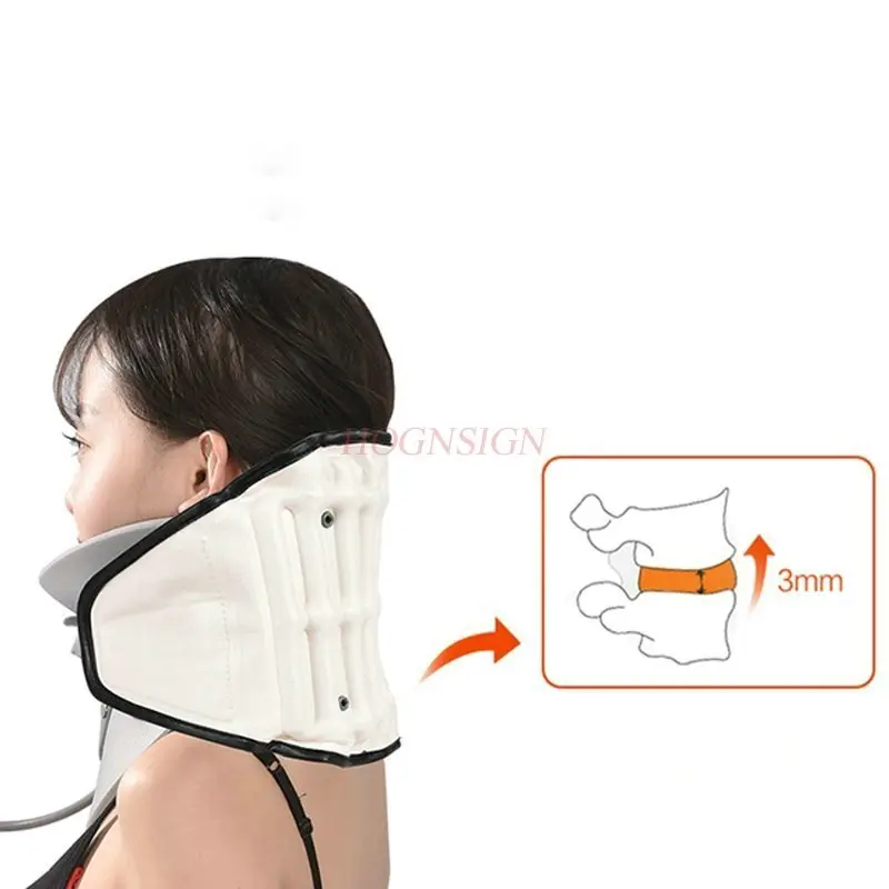 

Inflatable Cervical Vertebra Tractor Medical Home Cervix Spondylosis Correction Fixture Stretch Adult Neck Pain Office Care
