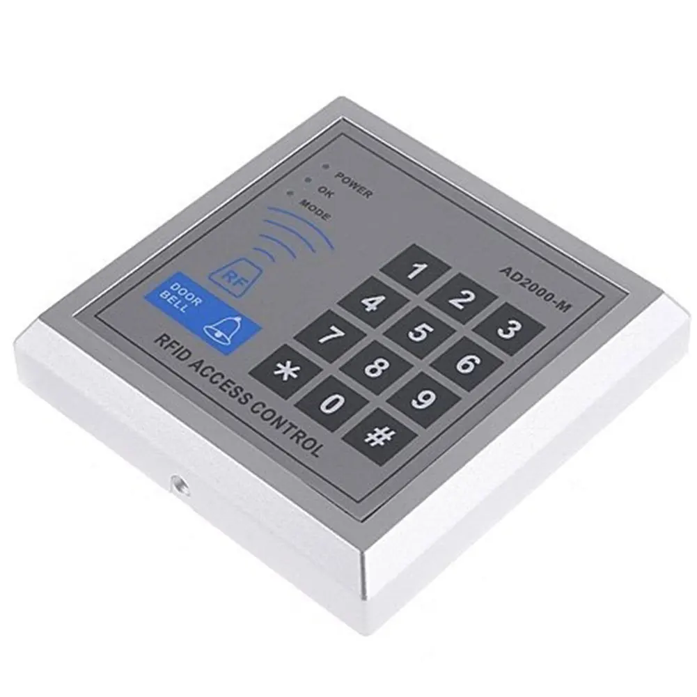 W/10 брелоков RFID Контроль доступа Универсальный Интерком RFID дверной замок управление паролем контроль входа замок