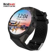 2016 New Smartwatch KW88 Smart Uhr 3G WIFI SIM Herz Rate Monitor Uhr Telefon GPS Tracker Andriod IOS 2.0 Mt Kamera Bluetooth