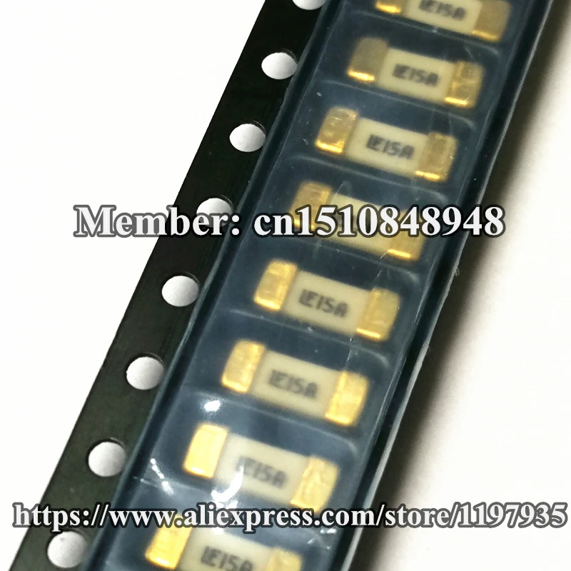 

SMD FUSE 65V 15A 2410 FAST ACTING Littelfuse 0451015.MRL SMD 1808 15A 65V LF15A