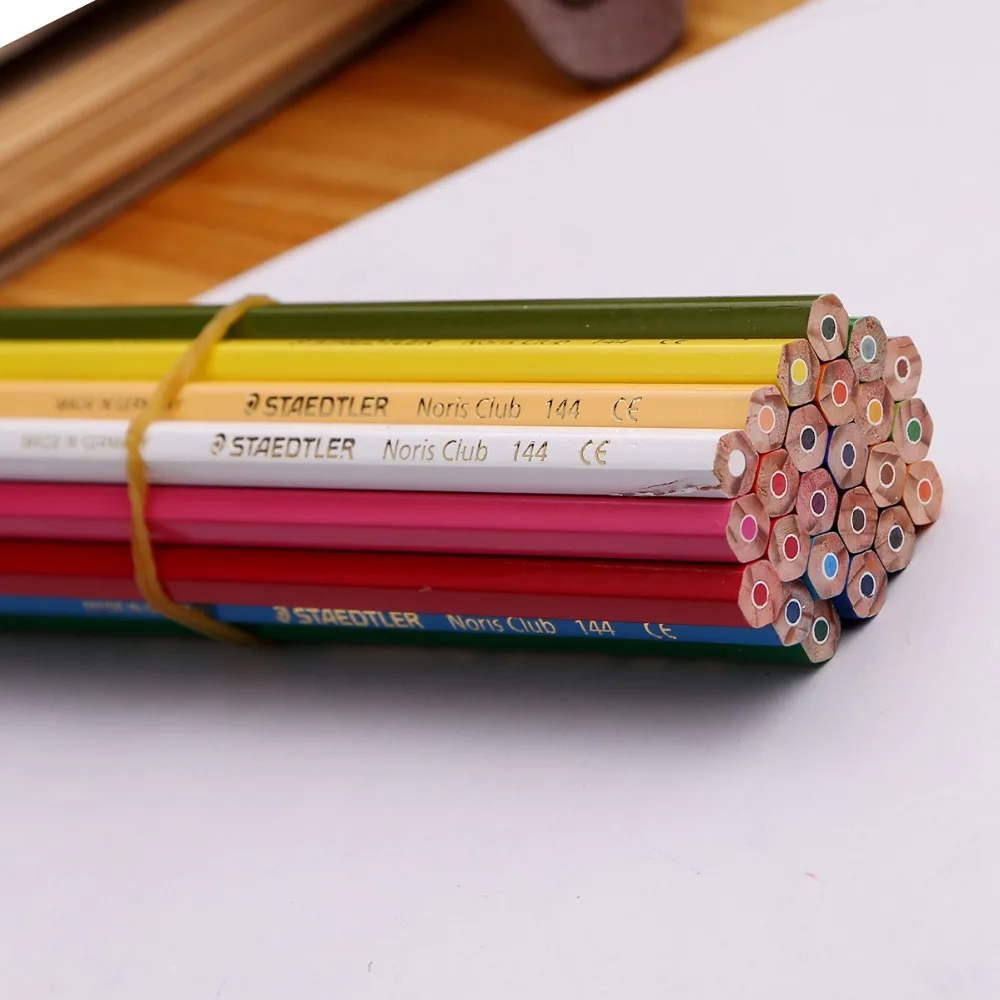 Staedtler 144 10ND водорастворимый цветные карандаши 12 /24/ 36 Цвета Набор для рисования Secret
