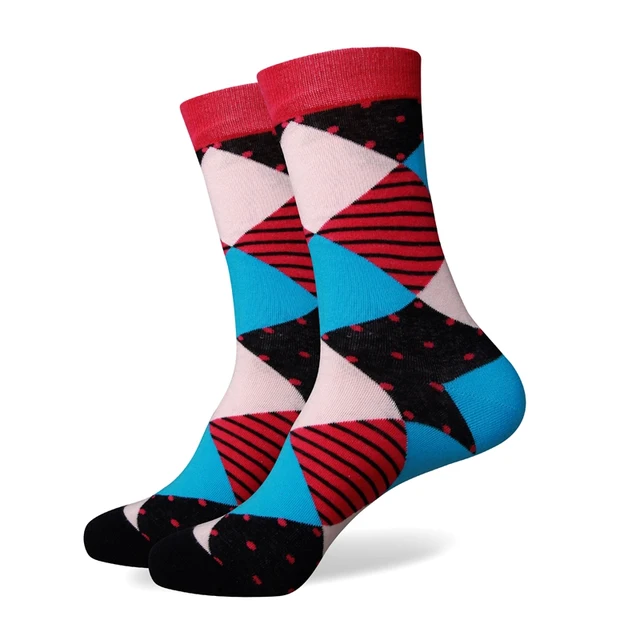 Aliexpress.com : Buy Match Up Men colorful cotton socks a lot of new ...