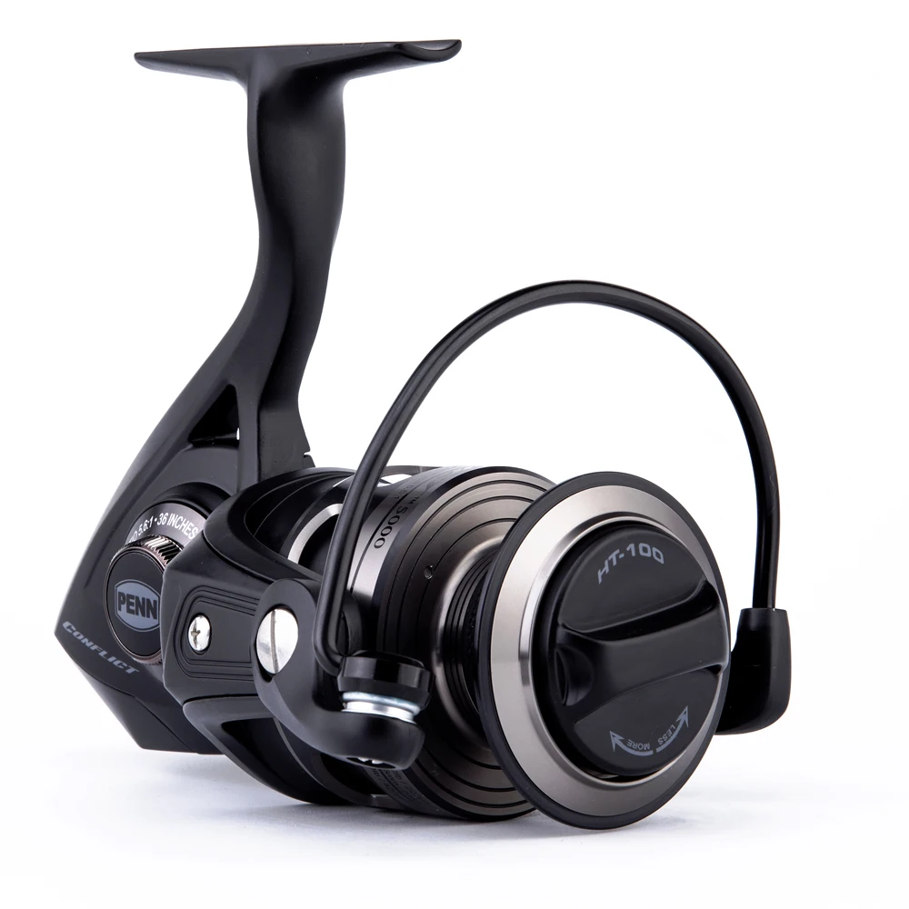 

PENN CONFLICT Spinning Fishing Reel Freshwater and Saltwater 7+1BB Spool Carp Fishing Reels Coil Wheel Folding Durable Tackles