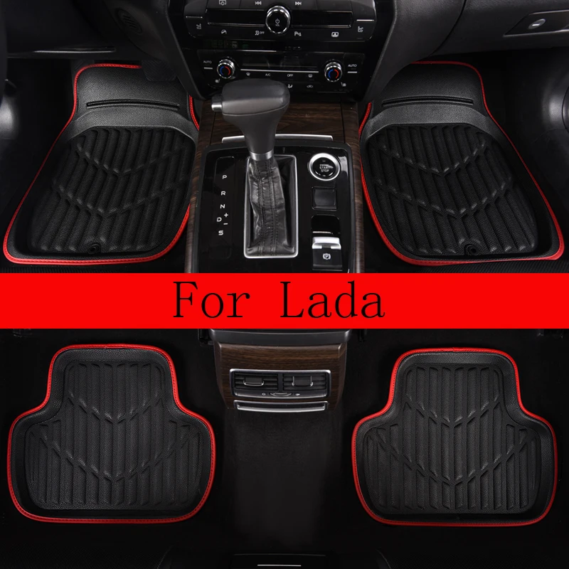 

Universal Leather Car Floor Mats For Lada Niva